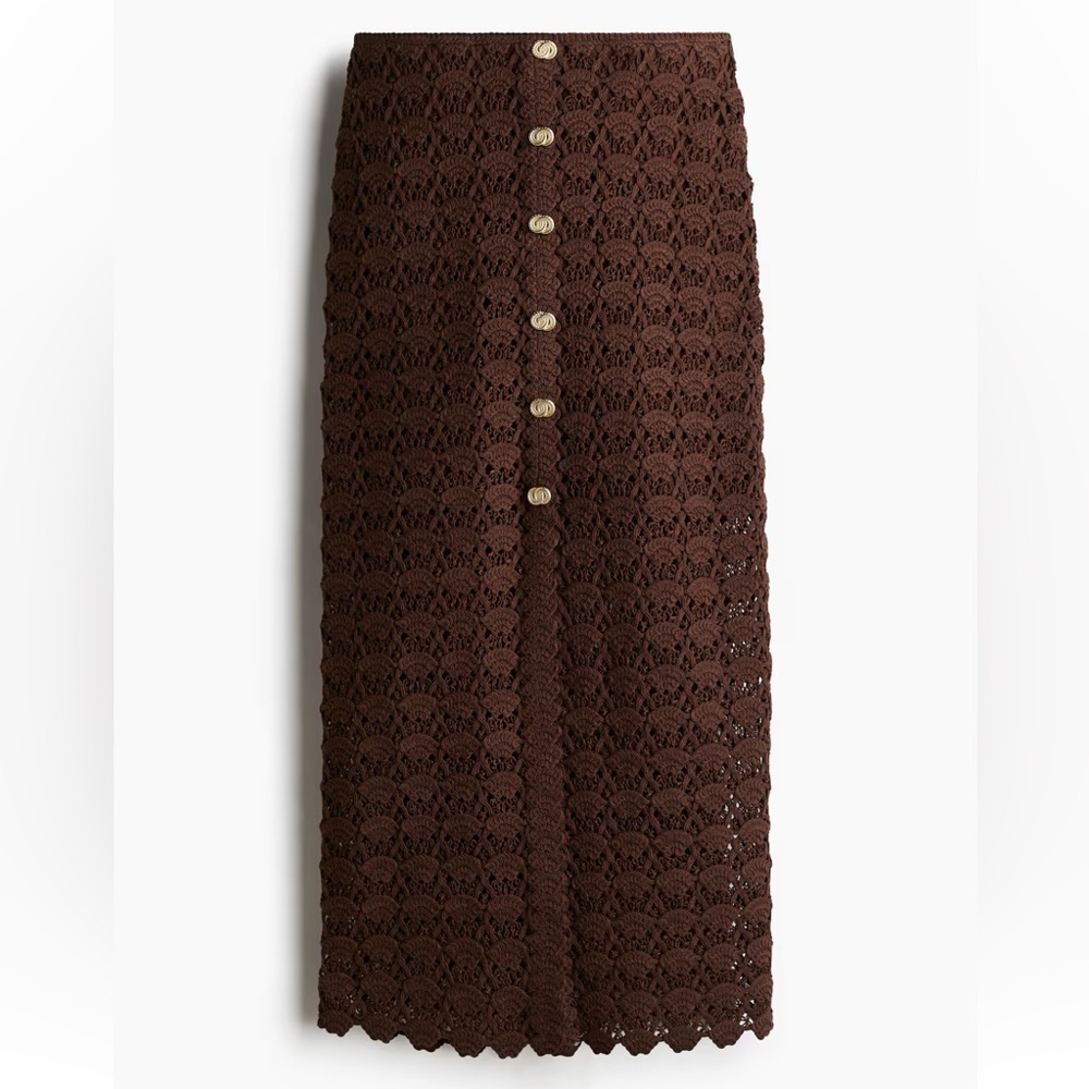 H&M Crochet-look skirt